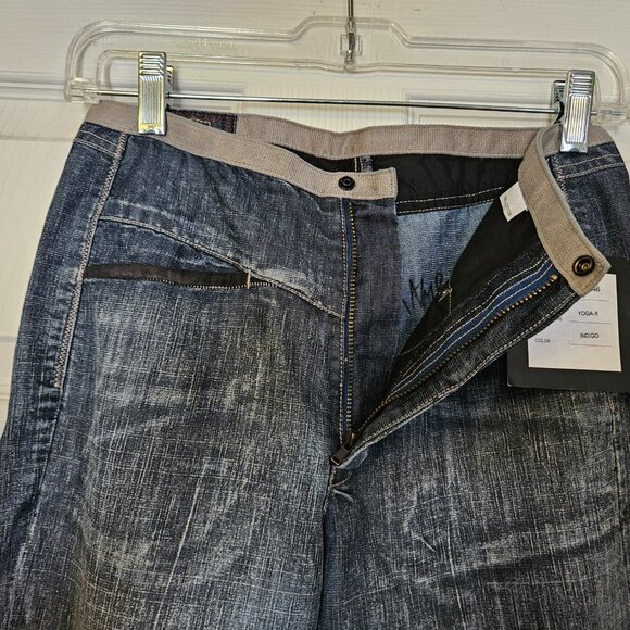 Marithé François Girbaud YOGA-X Indigo Jeans (NWT). - Picture 8 of 16